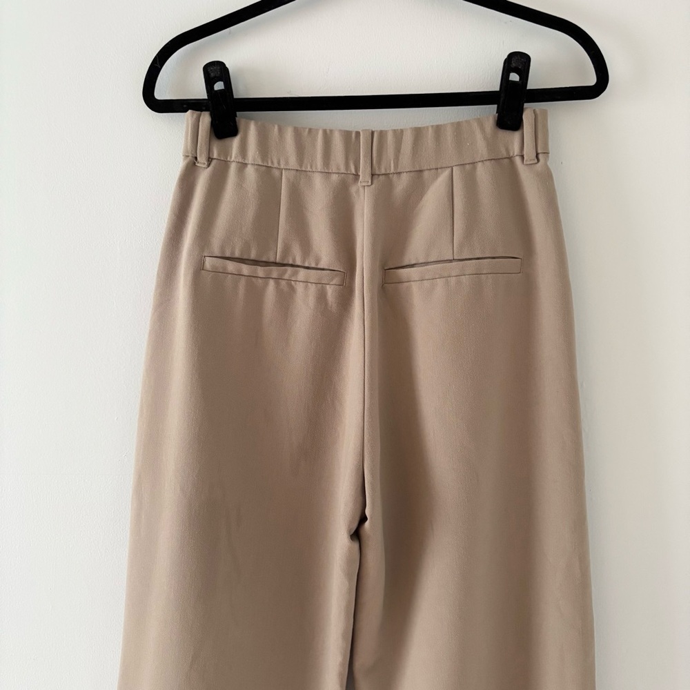 Abercrombie & Fitch Sloane Tailored Pants Wide Leg Trouser High Rise Curve Love - Picture 5 of 6